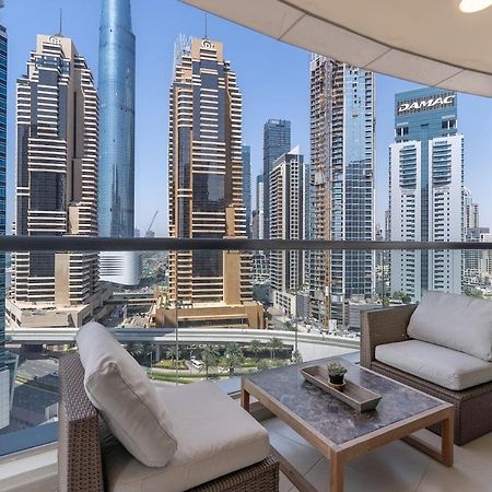 Bright 1-Bedroom With View Dubai Marina Dış mekan fotoğraf